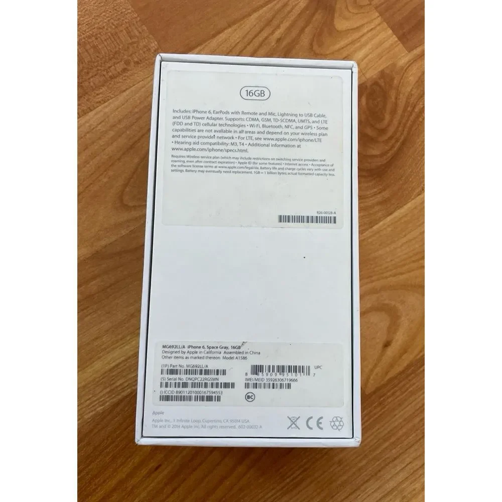 Apple phone empty
